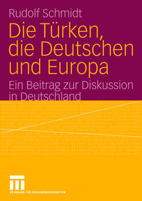 Schmidt | Die Türken, die Deutschen und Europa | Buch | 978-3-531-14379-8 | sack.de