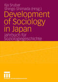 Srubar / Shimada |  Development of Sociology in Japan | Buch |  Sack Fachmedien