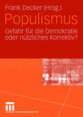 Decker |  Populismus | Buch |  Sack Fachmedien