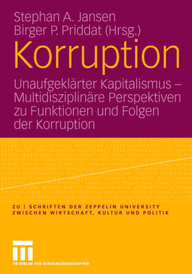 Priddat / Jansen | Korruption | Buch | 978-3-531-14561-7 | sack.de