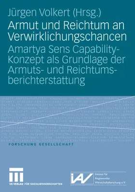 Volkert |  Armut und Reichtum an Verwirklichungschancen | Buch |  Sack Fachmedien