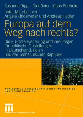 Rippl / Baier / Boehnke |  Europa auf dem Weg nach rechts? | Buch |  Sack Fachmedien