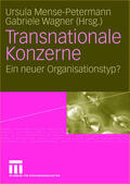 Wagner / Mense-Petermann |  Transnationale Konzerne | Buch |  Sack Fachmedien