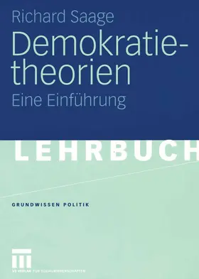 Saage |  Demokratietheorien | Buch |  Sack Fachmedien