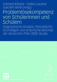 Klieme / Wirth / Leutner |  Problemlösekompetenz von Schülerinnen und Schülern | Buch |  Sack Fachmedien