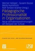 Helsper / Busse / Hummrich |  Pädagogische Professionalität in Organisationen | Buch |  Sack Fachmedien