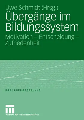 Schmidt | Übergänge im Bildungssystem | Buch | 978-3-531-14865-6 | www.sack.de