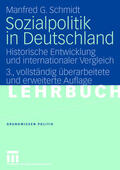 Schmidt |  Schmidt, M: Sozialpolitik in Deutschland | Buch |  Sack Fachmedien