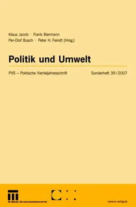 Jacob / Feindt / Biermann |  Politik und Umwelt | Buch |  Sack Fachmedien