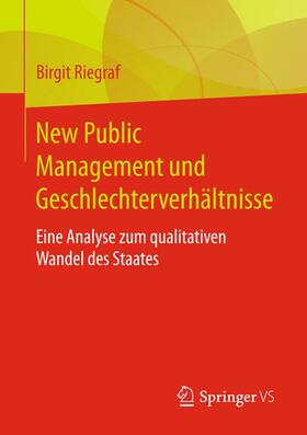 Riegraf | Riegraf, B: New Public Management / Geschlechterverhältnisse | Buch | 978-3-531-15045-1 | sack.de