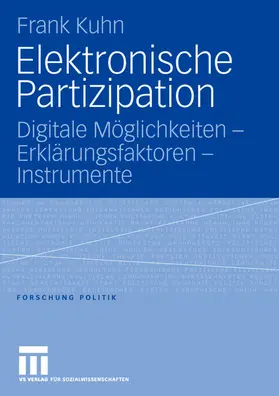 Kuhn |  Elektronische Partizipation | Buch |  Sack Fachmedien