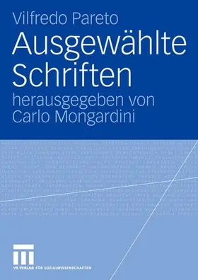 Pareto / Mongardini |  Ausgewählte Schriften | Buch |  Sack Fachmedien