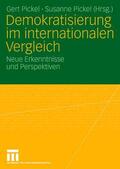 Pickel |  Demokratisierung im internationalen Vergleich | Buch |  Sack Fachmedien