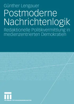 Lengauer |  Postmoderne Nachrichtenlogik | Buch |  Sack Fachmedien