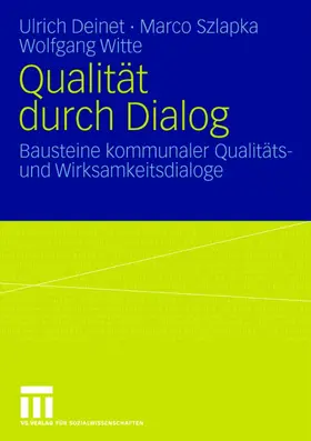 Szlapka / Deinet / Witte |  Qualität durch Dialog | Buch |  Sack Fachmedien