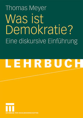 Meyer |  Was ist Demokratie? | Buch |  Sack Fachmedien