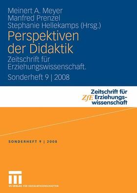 Meyer / Hellekamps / Prenzel |  Perspektiven der Didaktik | Buch |  Sack Fachmedien