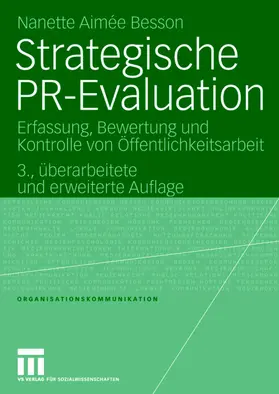 Besson | Strategische PR-Evaluation | Buch | 978-3-531-15517-3 | www.sack.de