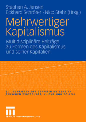 Jansen / Schröter / Stehr | Mehrwertiger Kapitalismus | Buch | 978-3-531-15864-8 | sack.de