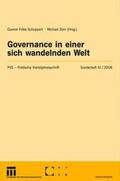 Schuppert / Zürn |  Governance in einer sich wandelnden Welt | Buch |  Sack Fachmedien