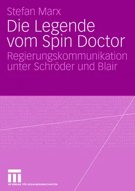 Marx |  Die Legende vom Spin Doctor | Buch |  Sack Fachmedien