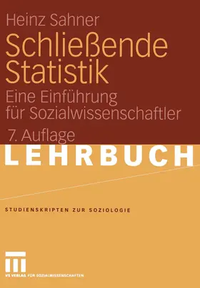 Sahner |  Schließende Statistik | Buch |  Sack Fachmedien