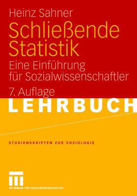 Sahner | Sahner, H: Schließende Statistik | Buch | 978-3-531-16103-7 | sack.de
