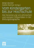 Reimer / Becker |  Vom Kindergarten bis zur Hochschule | Buch |  Sack Fachmedien