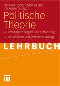 Göhler / Kerner / Iser |  Politische Theorie | Buch |  Sack Fachmedien