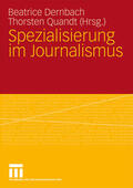 Quandt / Dernbach |  Spezialisierung im Journalismus | Buch |  Sack Fachmedien