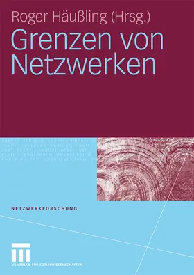 Häußling |  Grenzen von Netzwerken | Buch |  Sack Fachmedien