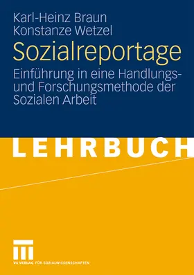 Wetzel / Braun |  Sozialreportage | Buch |  Sack Fachmedien