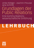 Röttger / Preusse / Schmitt |  Grundlagen der Public Relations | Buch |  Sack Fachmedien