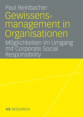 Reinbacher |  Gewissensmanagement in Organisationen | Buch |  Sack Fachmedien