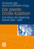Zohlnhöfer / Egle |  Die zweite Große Koalition | Buch |  Sack Fachmedien