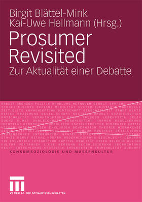 Blättel-Mink / Hellmann |  Prosumer Revisited | Buch |  Sack Fachmedien