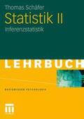 Schäfer |  Statistik II | Buch |  Sack Fachmedien