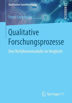 Stegmaier | Stegmaier, P: Qualitative Forschungsprozesse | Buch | 978-3-531-17111-1 | sack.de