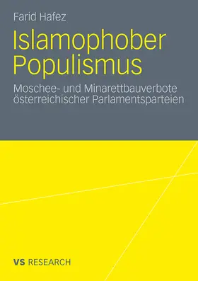 Hafez |  Islamophober Populismus | Buch |  Sack Fachmedien
