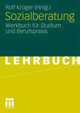 Krüger | Sozialberatung | Buch | 978-3-531-17157-9 | www.sack.de