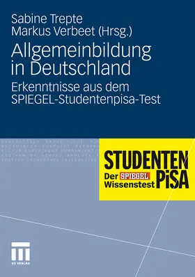 Verbeet / Trepte |  Allgemeinbildung in Deutschland | Buch |  Sack Fachmedien