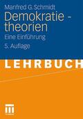 Schmidt |  Demokratietheorien | Buch |  Sack Fachmedien