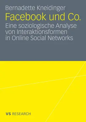 Kneidinger |  Facebook und Co. | Buch |  Sack Fachmedien