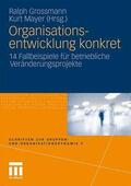 Grossmann / Mayer |  Organisationsentwicklung konkret | Buch |  Sack Fachmedien
