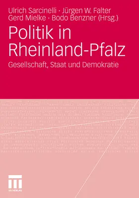 Sarcinelli / Benzner / Falter |  Politik in Rheinland-Pfalz | Buch |  Sack Fachmedien