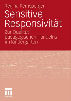 Remsperger |  Sensitive Responsivität | Buch |  Sack Fachmedien