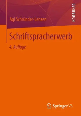 Schründer-Lenzen |  Schriftspracherwerb | Buch |  Sack Fachmedien