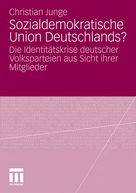 Junge |  Sozialdemokratische Union Deutschlands? | Buch |  Sack Fachmedien