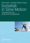 Ayaß / Meyer |  Sozialität in Slow Motion | Buch |  Sack Fachmedien