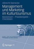 Steinecke |  Management und Marketing im Kulturtourismus | Buch |  Sack Fachmedien